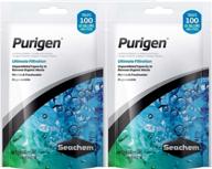 seachem purigen 100 ml aquarium fish tank filter media - ultimate filtration bag logo
