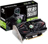 🖥️ maxsun geforce gt 1030 4gb графическая карта itx - gddr4, мини-itx дизайн, hdmi, dvi-d, один вентилятор для охлаждения логотип