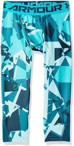 img 2 attached to Термоштаны для мальчиков с принтом - спортивная одежда Under Armour.