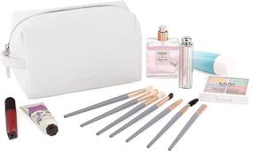 img 2 attached to Lvsocrk Portable Cosmetic Organizer Brushes