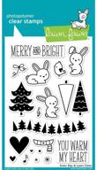 lawn fawn clear stamps snow logo