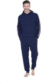 img 3 attached to 🛋️ Cashmeren Cashmere Knitted Men's Loungewear: Ultimate Comfort and Style for Sleep & Lounge