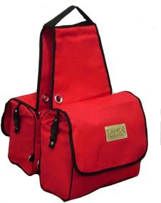 img 3 attached to 🐎 Tahoe Heavy Duty Insulated Nylon Saddle Bag: Keep Food & Drinks Cold while Trail Riding!