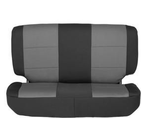 img 2 attached to Enhanced Comfort and Protection: Smittybilt 471322 Neoprene Seat Cover Set