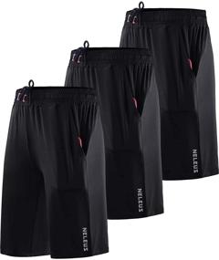 img 4 attached to Neleus Womens Atheltic Workout Shorts Sports & Fitness