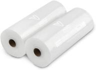 🔒 premium vesta vacuum sealer bags rolls, 8"x50' 2-pack: ideal for food saver, seal a meal | bpa free, heavy duty | perfect for food vac storage or sous vide логотип