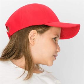 img 1 attached to 🧢 Adjustable Structured Boys' Accessories - Trendy Apparel Shop