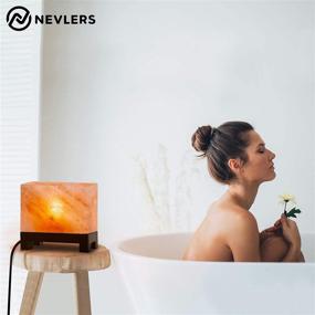 img 2 attached to Nevlers Natural Handcrafted Himalayan Salt Lighting & Ceiling Fans