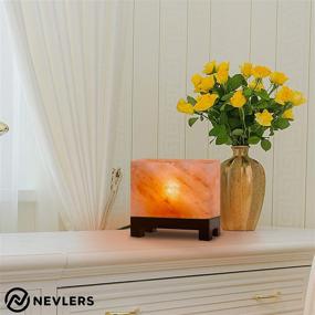 img 3 attached to Nevlers Natural Handcrafted Himalayan Salt Lighting & Ceiling Fans