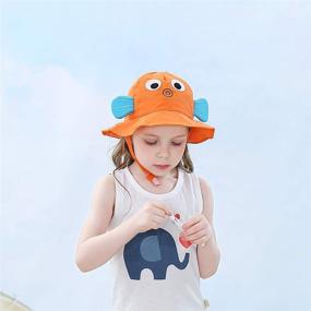 img 2 attached to 🏖️ Ultimate Beach Animal Boys' Hat: The Perfect Bucket Quick Protection for Sun and Sand!