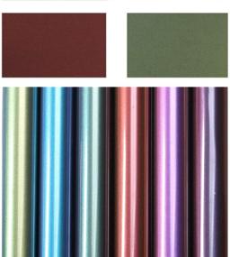 img 3 attached to 👕 Meneng Chameleon Heat Transfer Vinyl Sheets: Stunning Metallic Gradient Colors for DIY T-Shirt Decoration - 6 Pcs 10''x12''