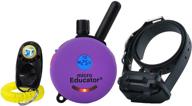 🐶 waterproof remote trainer micro educator for smaller dogs with a 1/3 mile range - e-collar me-300 logo