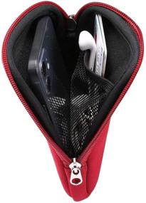img 1 attached to Neoprene Cell Phone Pouch Soft Elastic Shockproof Mobile Phone Case Necklace Lanyard Crossbody Sleeve For IPhone 12 Pro Max XS Cell Phones & Accessories
