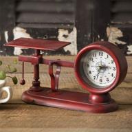 ctw home collection vintage style 🕰️ balance scale clock - perfect for home decor logo