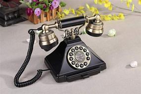 img 1 attached to 📞 Vintage Royal Victoria Telephone - Retro Corded Phone for Nostalgic Decor - Classic 1938 Decorative Telephones