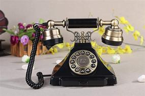 img 2 attached to 📞 Vintage Royal Victoria Telephone - Retro Corded Phone for Nostalgic Decor - Classic 1938 Decorative Telephones