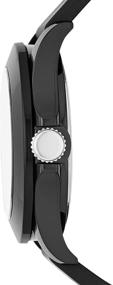 img 3 attached to ⌚ Sleek and Sporty: Skechers Women's Rosencrans Mid Quartz Plastic and Silicone Casual Sports Watch