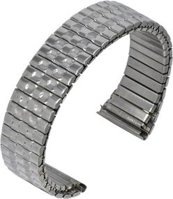 img 4 attached to Stainless Stretch Expansion Replacement TimeChant Men's Watches