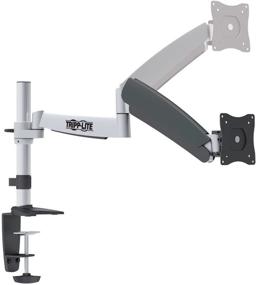 img 1 attached to 🖥️ TRIPP LITE DDR1327S LCD Desk Mount Arm Swivel Tilt for 13-27 Inch Flat Screen Display TV