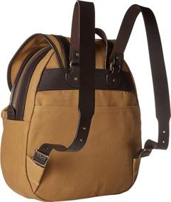 img 1 attached to Filson Unisex Rucksack Tan Backpack
