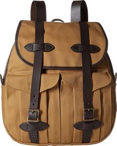 img 2 attached to Filson Unisex Rucksack Tan Backpack