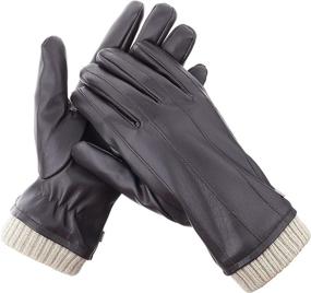 img 1 attached to 🧤 Winter Gloves for Men - Gallery Seven Fashion Accessories