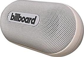 img 3 attached to Enhance your audio experience with 🔊 the Billboard Portable Bluetooth Pill Speaker, White