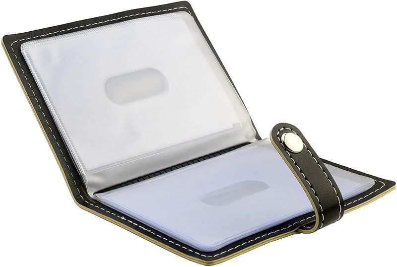 karlling leather wallet holder credit 标志