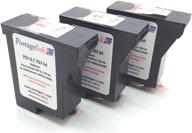 📫 postageink.com non-oem replacement postage meter ink cartridges (3-pack) for mailstation2 (k7m0) and mailstation (k700) postage meters - compatible with product 797-m/0 logo