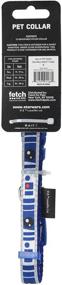 img 1 attached to 🐶 Star Wars R2D2 Dog Collar - Fun and Functional Star Wars Pet Collar with D Ring - Cute and Adjustable R2D2-inspired Design