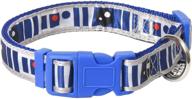 🐶 star wars r2d2 dog collar - fun and functional star wars pet collar with d ring - cute and adjustable r2d2-inspired design логотип