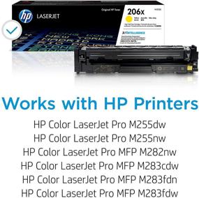 img 3 attached to 🟨 Картридж тонера HP 206X с высоким ресурсом желтого цвета (W2112X)