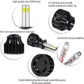 img 3 attached to Headlight Conversion Waterproof Replace Halogen