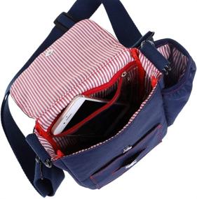 img 1 attached to 👜 DOOG Large Shoulder Bag: Waterproof Lining, Waterbottle/Tennis Ball Holder, Waste Bag Holder - Convenience and Style Combined!