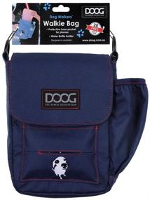 img 2 attached to 👜 DOOG Large Shoulder Bag: Waterproof Lining, Waterbottle/Tennis Ball Holder, Waste Bag Holder - Convenience and Style Combined!