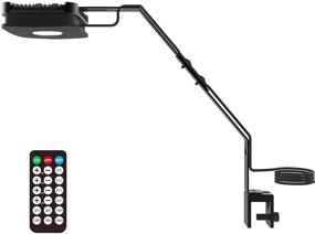 img 4 attached to 🐟 Lominie RF Remote 4 Channels Dimmable 30W Fish Light with Bracket for Freshwater Planted Tank (Freshwater Aquarium Lighting P30)