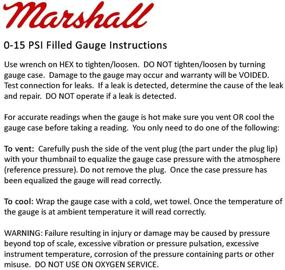 img 1 attached to CW00015 Performance Fuel Pressure Gauge with Liquid Filling