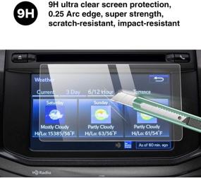 img 3 attached to 📱 2014-2019 4Runner Entune 6.1 Inch / 2013 BRZ, YEE PIN Tempered Glass Screen Protector for Car Navigation Center Touch Screen