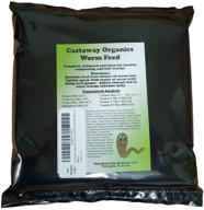 🪱 premium castaway organics 2 lbs worm feed: optimal nutrition for composting and bait worms логотип