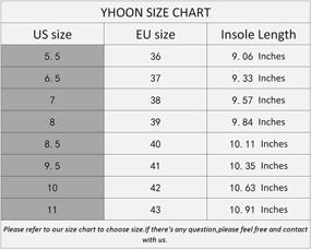 img 3 attached to YHOON Women's Slip-on Walking Shoes - Sock Sneakers with Air Cushion for Casual Running and Nursing Work