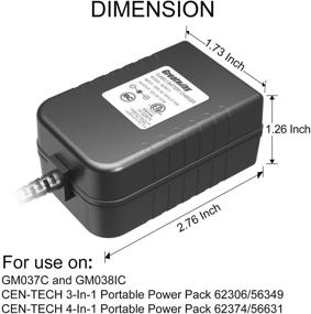 img 3 attached to 💡 Compact and Reliable Battery Charger ADS0.5 12V 0.5A: Efficient Charging at Your Fingertips