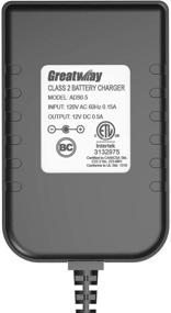 img 2 attached to 💡 Compact and Reliable Battery Charger ADS0.5 12V 0.5A: Efficient Charging at Your Fingertips