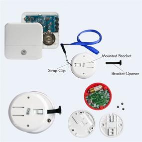 img 1 attached to 📱 NiCalBell Wireless Caregiver Pager: Personal Help Nurse Alert System for Elderly Patients at Home - Waterproof Transmitter, Plugin Receiver