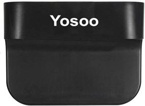 img 1 attached to 🚗 Yosoo Universal Car Seat Cup Holder Organizer | Valet Beverage Can Bottle Food Mount Stand Storage Box (28x21x10cm/11x8.26x3.93inch)
