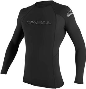 img 4 attached to 👕 O'Neill Men's Basic Skins Long Sleeve Rash Guard with UPF 50+ Protection: Stay Sun-Safe and Stylish