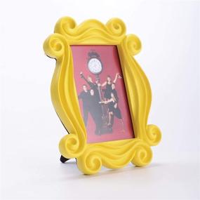 img 3 attached to 📸 Friends TV Show Yellow Door Polyresin Photo Frame: Stylish Home Decor for Desk, Gallery Wall, or Kitchen!