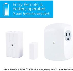 img 1 attached to Enhanced Home Security: GE 12752 Wireless Door Entry Grounded - Easy Access, Maximum Protection