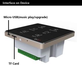 img 2 attached to 🎵 Домашний театр HELMER Bluetooth Stereo Amplifier - Премиум аудиосистема для дома