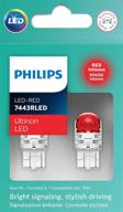 🚗 усилить стиль вашего автомобиля с помощью лампы philips 7443rled ultinon led (красная) - 2 штуки логотип