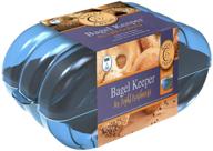 🥯 bagel fresh container - 6 fresh bagel keeper with airtight storage логотип